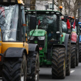 Veliki protest poljoprivrednika blokirao saobraćaj u Briselu 6