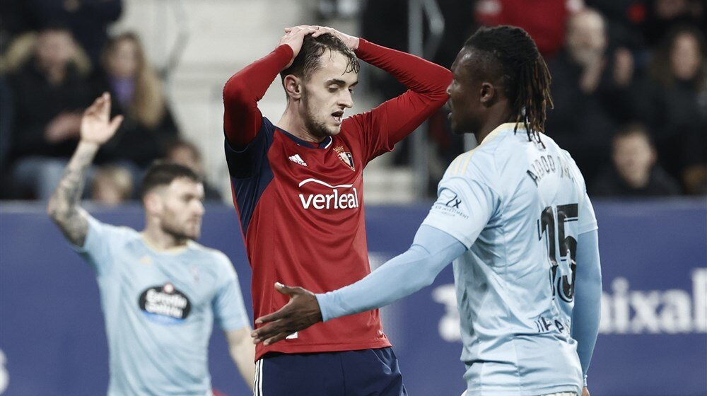 Osasuna i Selta remizirali na "El Sadaru" 1