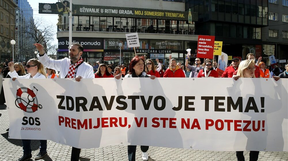 Stotine lekara u Zagrebu pozvalo premijera da spasi zdravstveni sistem 1