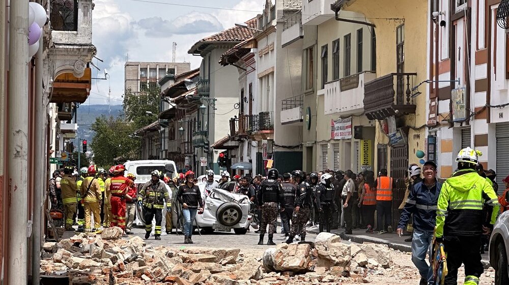 Raste broj mrtvih u zemljotresu u Ekvadoru 1