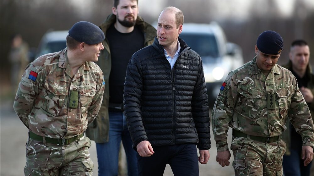 Britanski princ Vilijam nenajavljeno posetio poljsko-ukrajinsku granicu: Podrška narodu Ukrajine 1