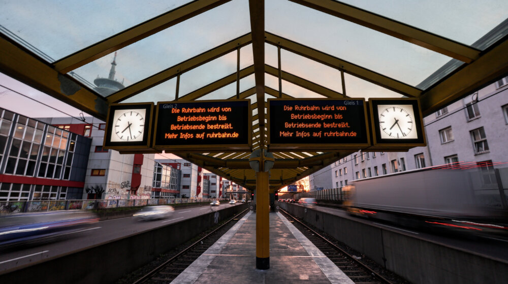 U Nemačkoj poziv na novi dvodnevni štrajk u železničkom saobraćaju 1