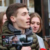 Luka Babić sa vršnjacima na protestu: Nadam se da ćemo uskoro sići sa puta kojim idemo već 30 godina 5