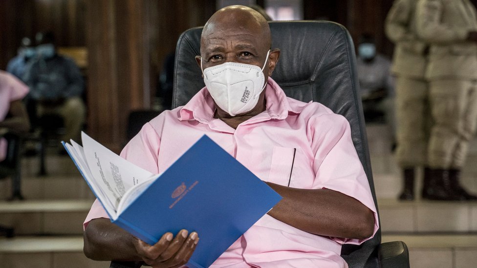 Genocid i Afrika: Heroj iz filma „Hotel Ruanda“ pušten na slobodu 1 Paul Rusesabagina photographed in court in February 2021