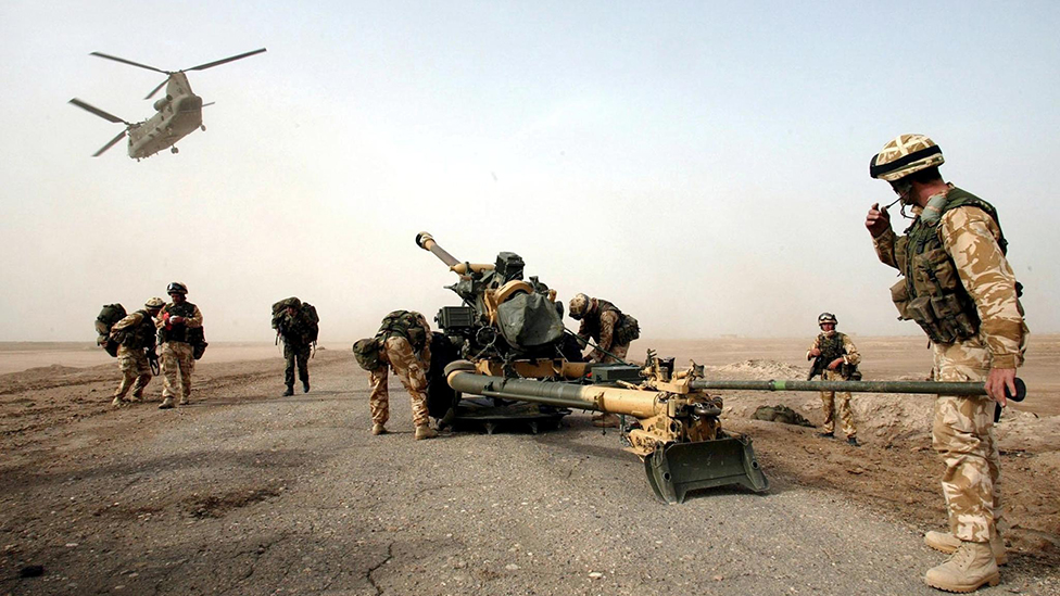 Mart 2003: Britanske trupe u južnom Iraku