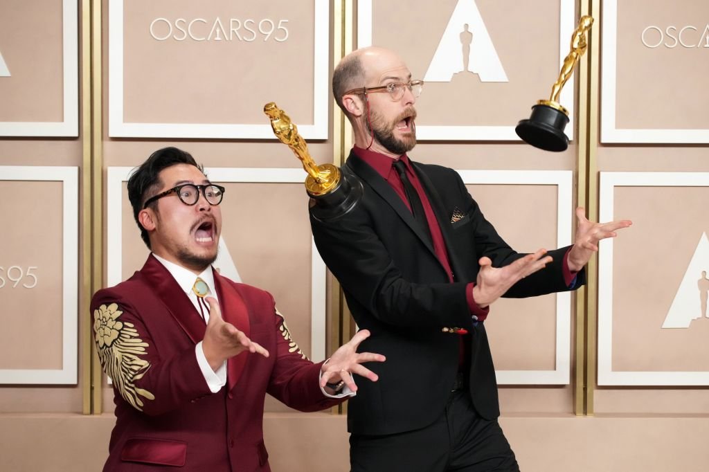 The Daniels celebrate the Oscars success