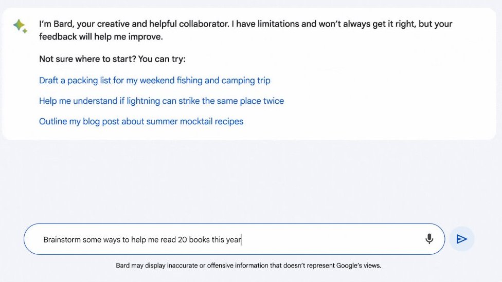 Tehnologija: Bard - Guglov pandan ČetGPT-u za starije od osamnaest godina 1 Četbot Bard odgovara na pitanja