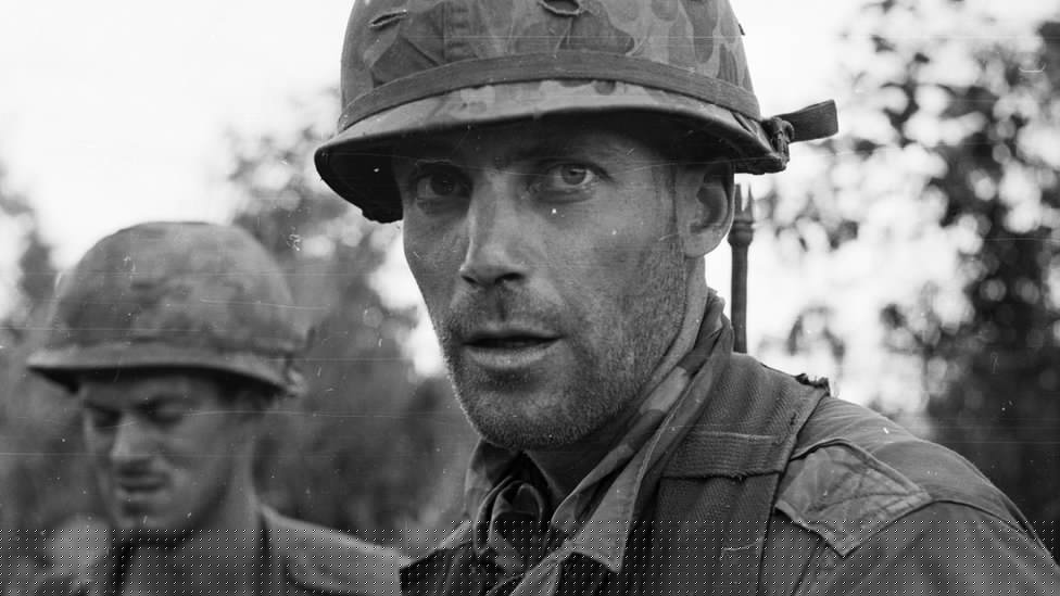 American soldiers in Vietnam, during the Vietnam War, 1966
