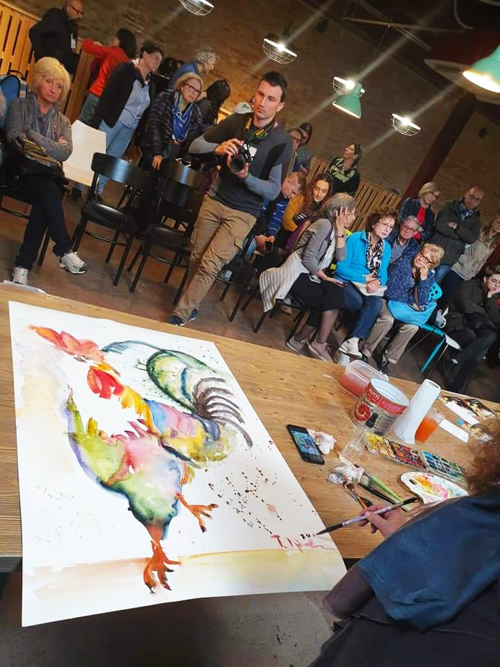 "Slikanje akvarela meni jeste igra": Tatjana Karabašević za Danas o tome što je ušla u izbor 100 najboljih akvarelista Kanade 3