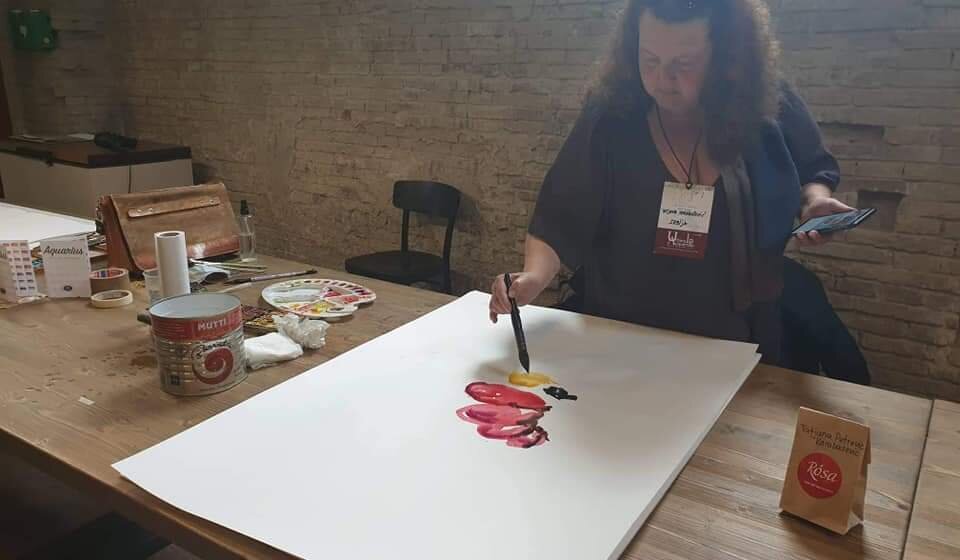 "Slikanje akvarela meni jeste igra": Tatjana Karabašević za Danas o tome što je ušla u izbor 100 najboljih akvarelista Kanade 1