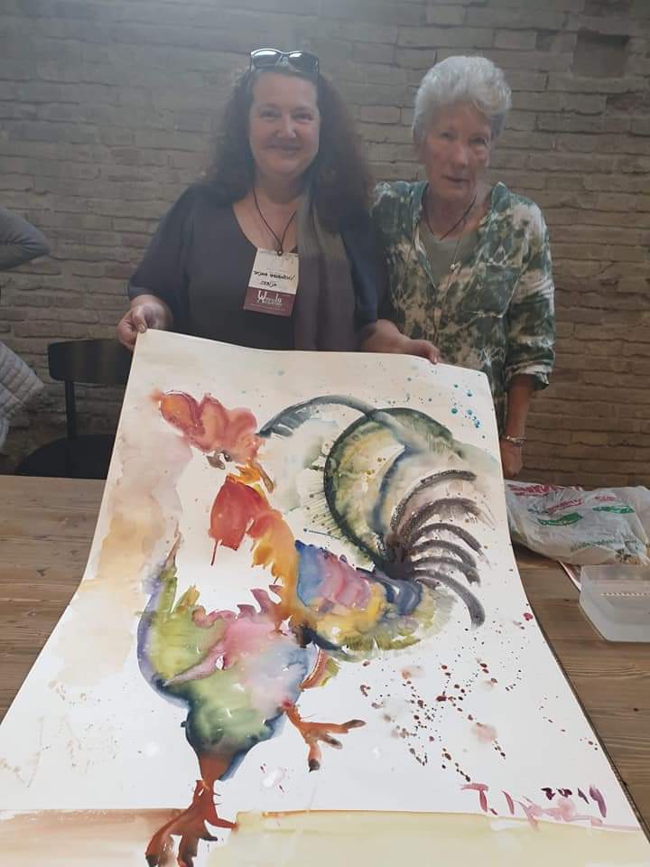 "Slikanje akvarela meni jeste igra": Tatjana Karabašević za Danas o tome što je ušla u izbor 100 najboljih akvarelista Kanade 5