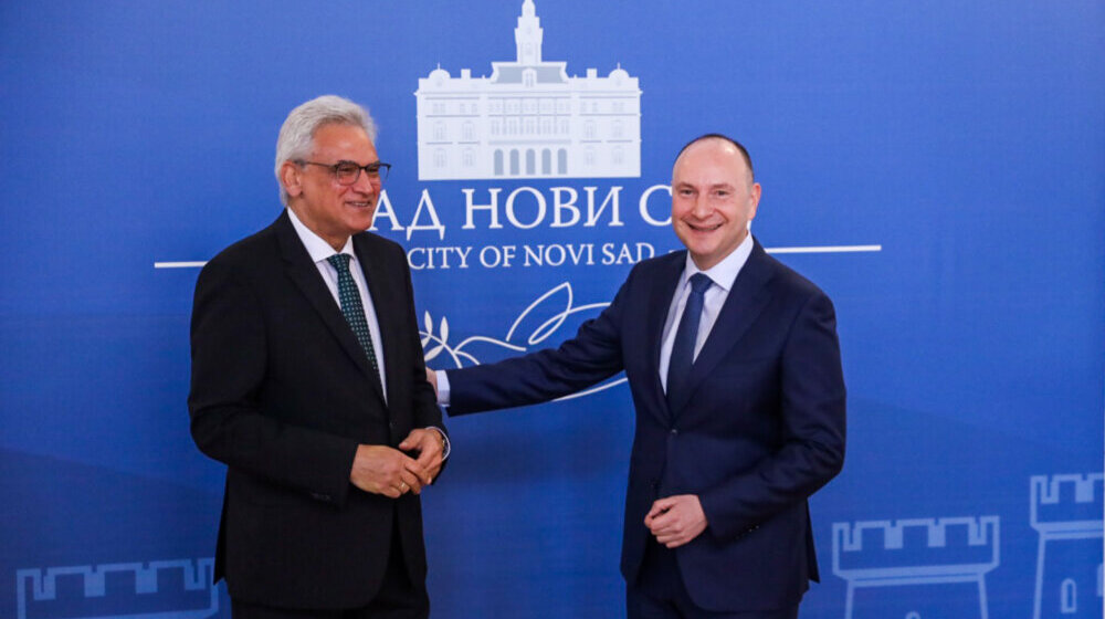 Ulm donirao Novom Sadu vatrogasno vozilo: Susret dva gradonačelnika u Gradskoj kući 1