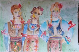 "Slikanje akvarela meni jeste igra": Tatjana Karabašević za Danas o tome što je ušla u izbor 100 najboljih akvarelista Kanade 6