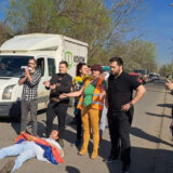 Većina aktivista na Šodrošu privedena jer nisu hteli da puste kamion "Vojvodinašuma" 3