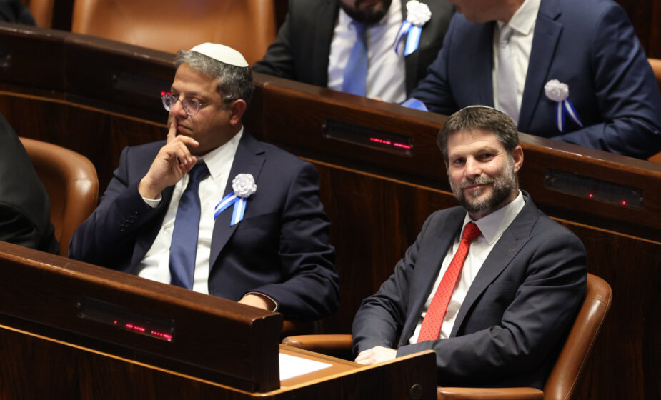 Netanjahu pohvalio ministra ultranacionalistu jer je povukao izjavu o uništenju palestinskog naselja 1