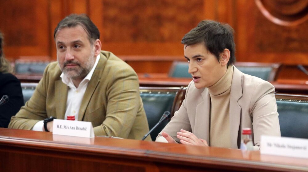 Brnabić zahvalila Eksobaru na podršci SAD u formiranju ZSO 1