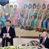 Kineski predsednik Si Đinping otputovao avionom iz Moskve, svečan ispraćaj na aerodromu Vnukovo 5