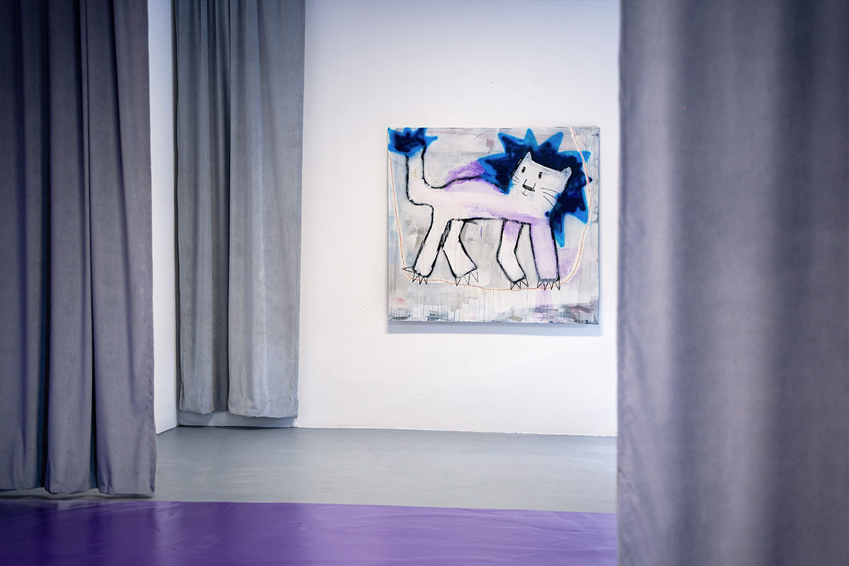 Život je, kao i umetnost, hod po žici: Izložba "Lavovi na žicama" u galeriji Monolog 3