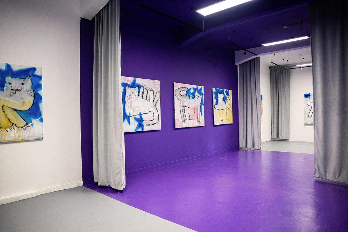 Život je, kao i umetnost, hod po žici: Izložba "Lavovi na žicama" u galeriji Monolog 4