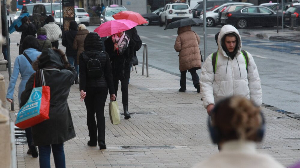 Danas u Srbiji oblačno, povremeno s kišom i pljuskovima, obilne padavine na istoku i jugoistoku 1