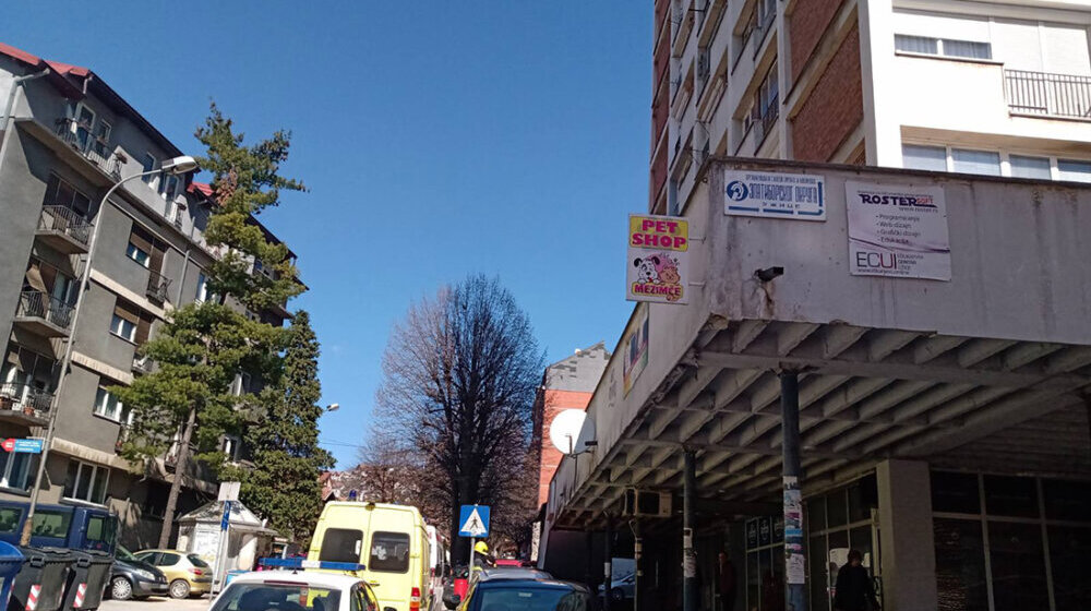 Pokušaj samoubistva u centru Užica 1