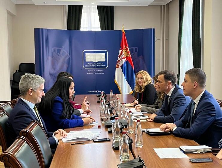 Siniša Mali na sastanku sa potpredsednicom EIB za Zapadni Balkan o infrastrukturnim projektima 1