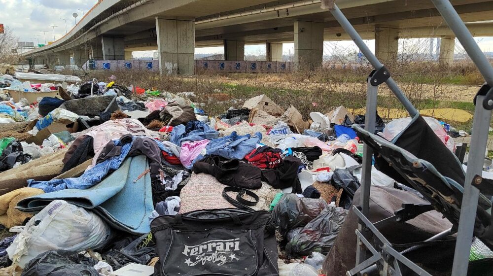 Stvorena nova divlja deponija ispod mosta Gazela 1