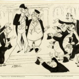 Radovi barda jugoslovenske i crnogorske umetnosti, i velikog karikaturiste Miloša Vuškovića na izložbi u Galeriji Haos 11