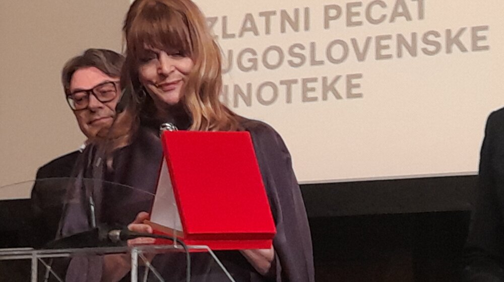 Zlatni pečat Jugoslovenske kinoteke i ovacije Nastasji Kinski: Potreban nam je mir i vera u ljude, poručila slavna glumica 1
