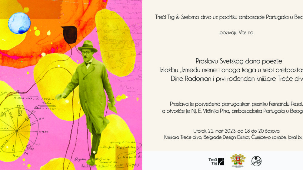 Proslavljamo Pesou i Poeziju! Pridružite se: Knjižara Treće drvo slavi rođendan na Svetski dan poezije 1
