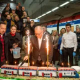 Goran Vesić prisustvovao proslavi prve godišnjice voza "Soko" 10
