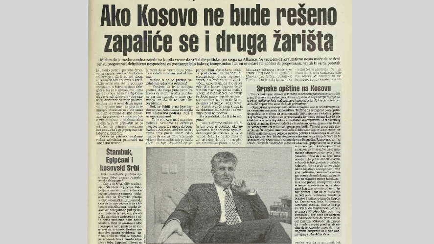 "Mi imamo tešku bolest. Mi nemamo imunitet": Intervju Zorana Đinđića za Danas iz 1999. godine 1