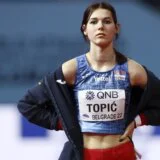 Angelina Topić u finalu skoka u vis na Evropskom prvenstvu u Istanbulu 5