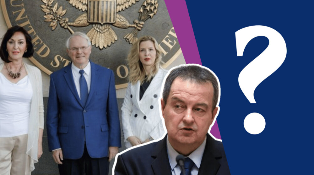 "Dačić je odavno trebalo da ode u istoriju": Sagovornici Danasa o izjavi šefa diplomatije povodom fotografije ambasadora SAD sa tužiteljkama 1