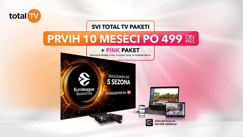 SBB: Total TV paketi na velikoj akciji za nove korisnike 20
