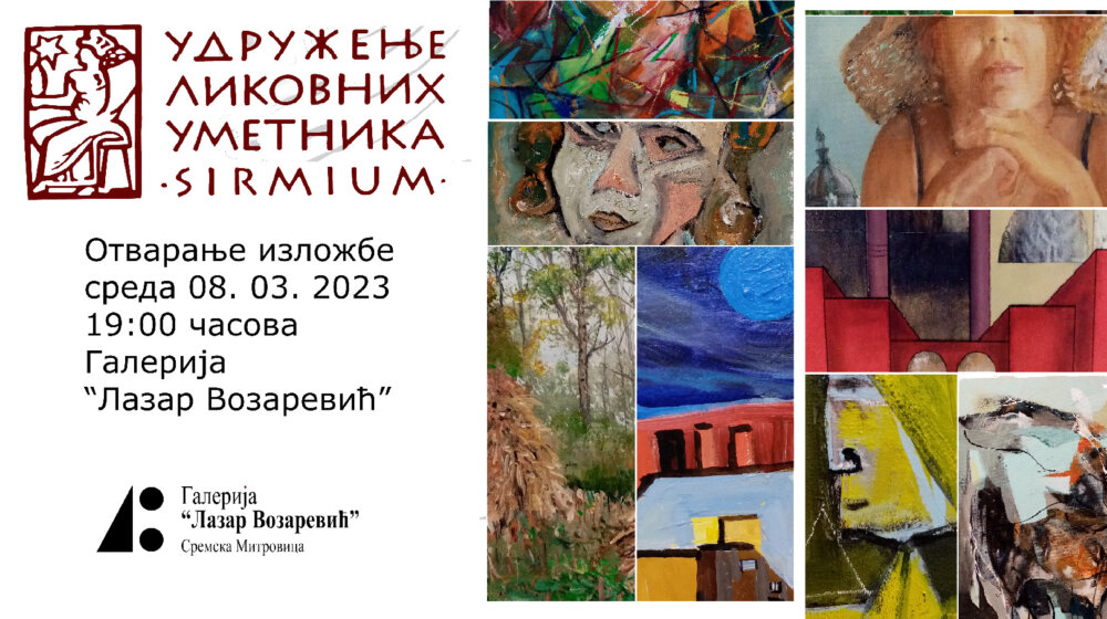 Izložba povodom 8. marta u Galeriji „Lazar Vozarević“ u Sremskoj Mitrovici 1
