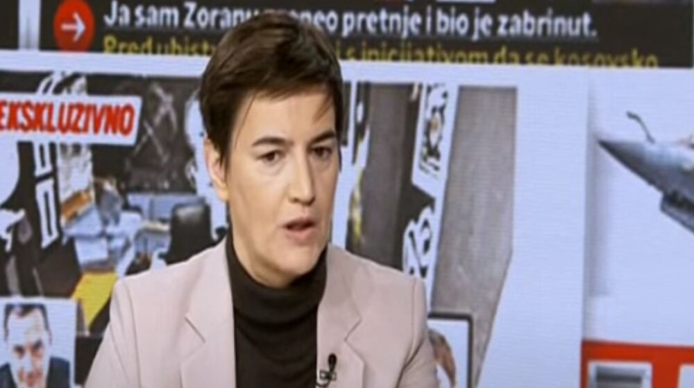 Ana Brnabić kritikujući Tadića na TV Hepi, najavljuje "dokument" o Pogromu 2004. 1