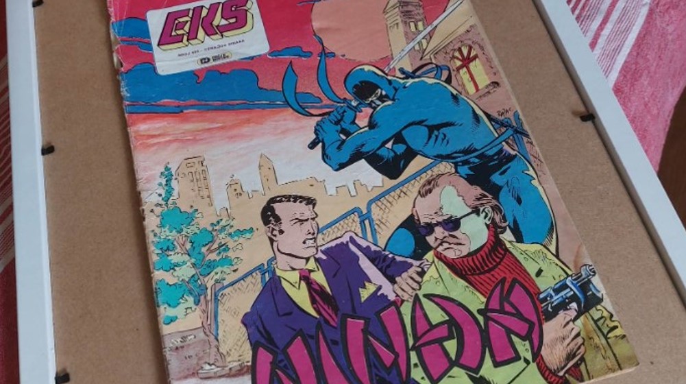 "Moj je bio drugačiji, imao je neobičan kostim i ponašanje": Kako je Dragan Stokić iz Rajca stvorio lik kultnog strip junaka "Ninđe" 1