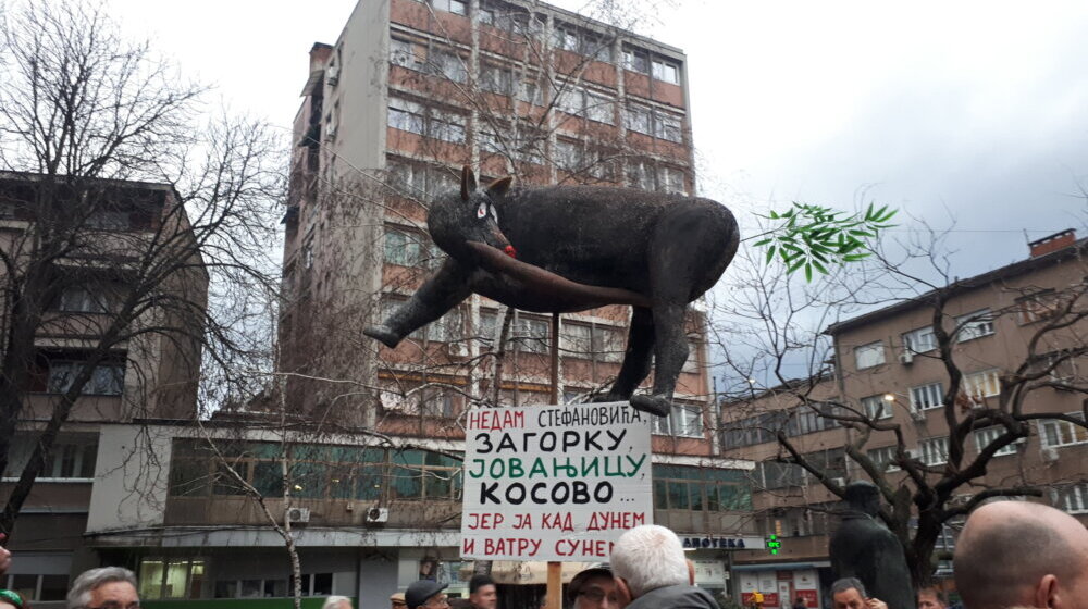 “Naš vuk samotnjak sada je podvio rep i grize ga od straha”: Protest Nišlija u znak podrške tužiteljkama u Beogradu 1