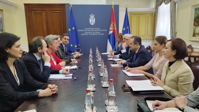 Dačić razgovarao sa komesarkom EU za unutrašnje poslove Ilvom Johanson 1