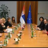 Vučić se zahvalio komesarki EU na pomoći u upravljanju migrantskom krizom 17