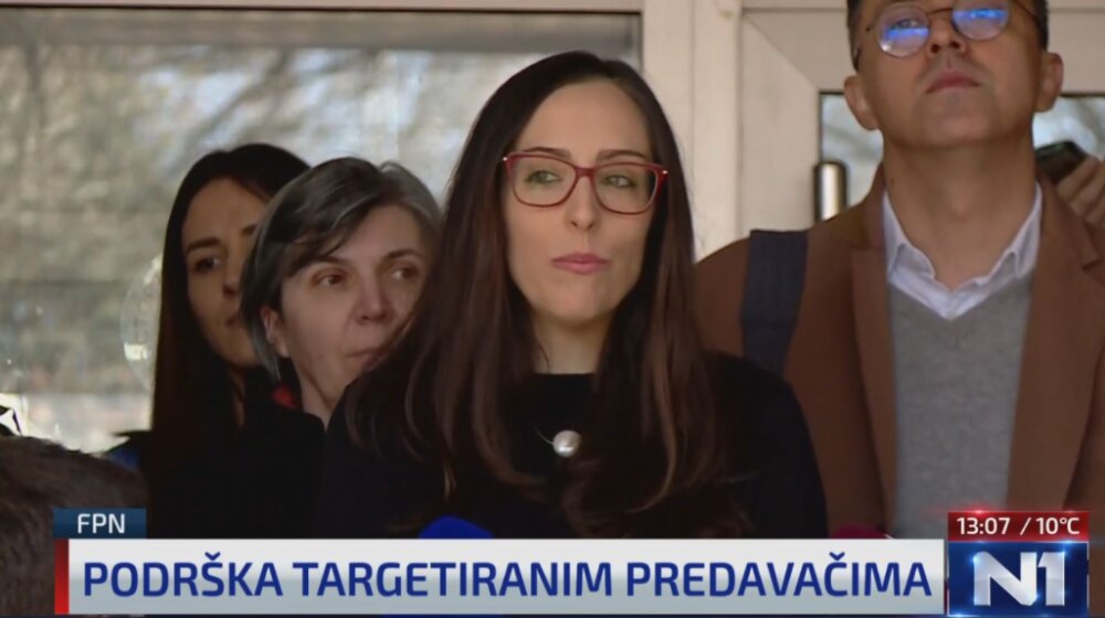 Jelena Lončar o plakatima ispred FPN: Poziv na linč, okrugli sto smo otkazali zbog pretnji 1