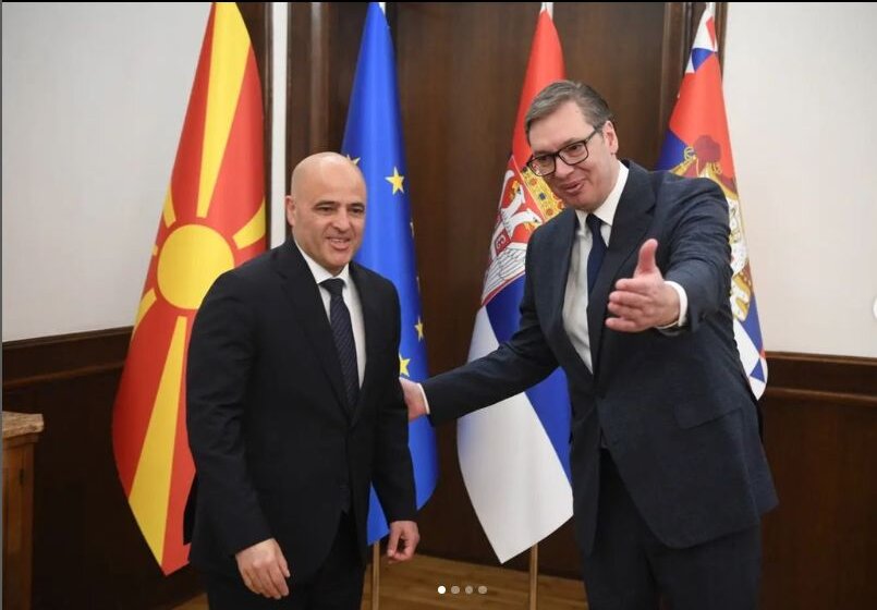 Vučić posle susreta sa Kovačevskim: Odnosi Beograda i Skoplja najbolji u istoriji 1