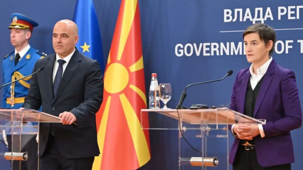 Brnabić o Otvorenom Balkanu: Trgovinska razmena Srbije i S. Makedonije 1,5 milijarda evra 1