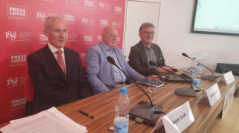 Predstavljanje knjige "Srbija-od sankcija do neokolonijalne privrede" 1