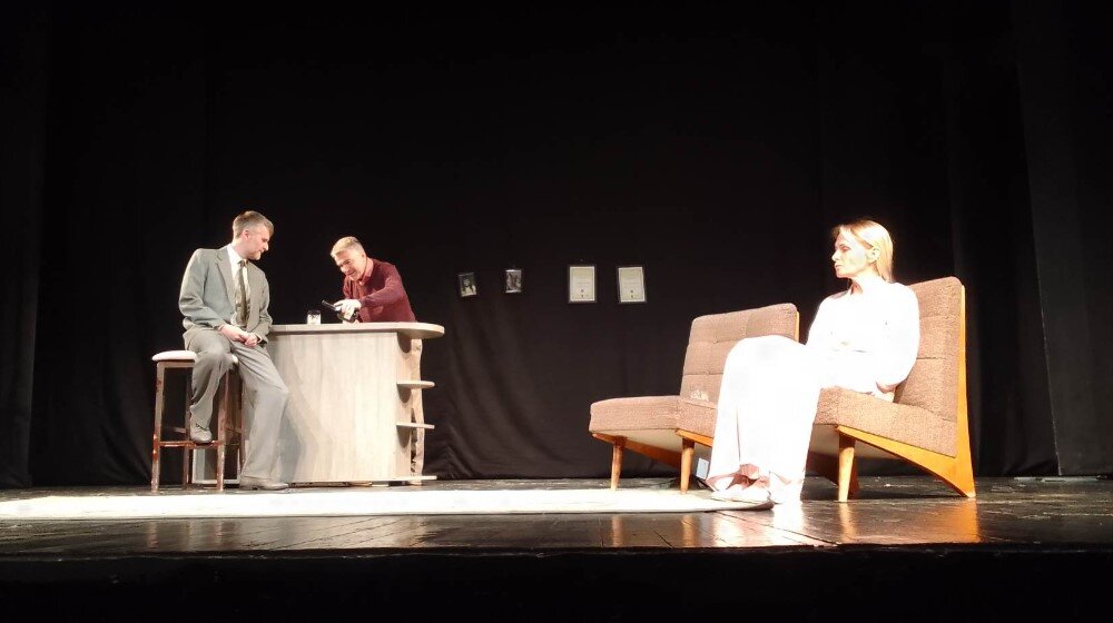 Predstava "Lutka sa kreveta broj 21" izvedena u Zaječaru 1