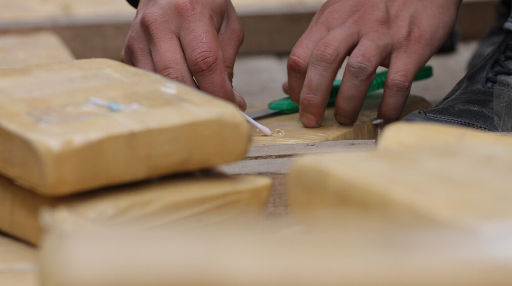 Zaplenjeno jedanaest tona kokaina albanskih bandi 1