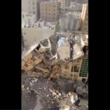 (VIDEO) U Dohi se srušila zgrada, spasioci tragaju za preživelima 1