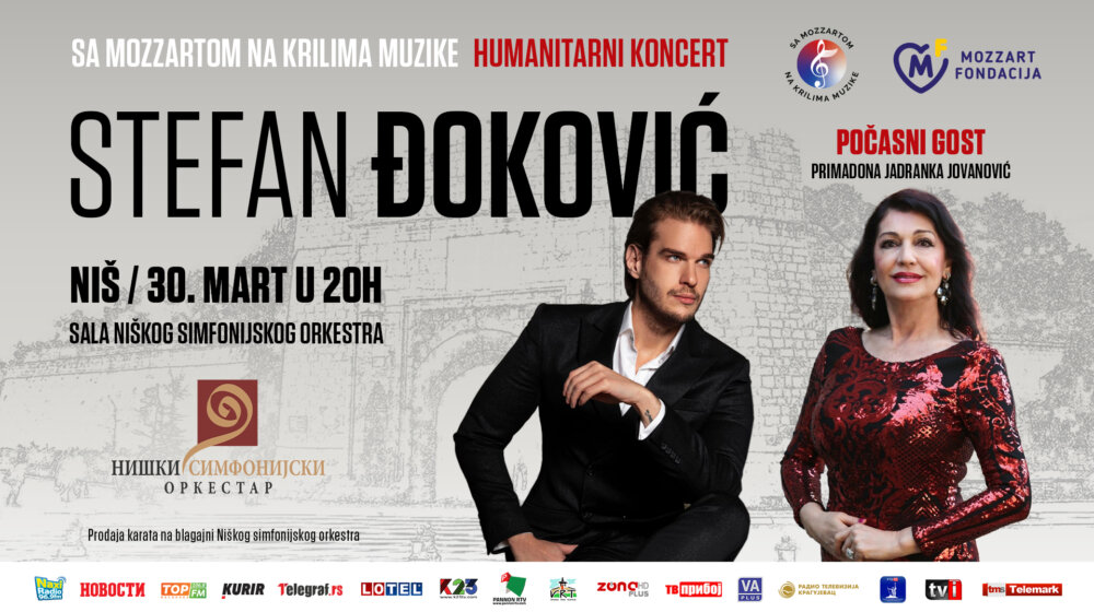 Humanitarni muzički karavan "Sa Mozzartom na krilima muzike" stiže u Niš 1