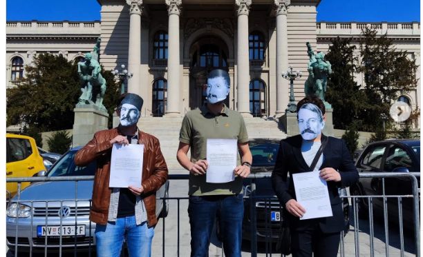 Studenti objavili na Instagramu da su predali Skupštini zahtev za razrešenje predsednika 1